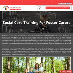 Social Care Training For Foster Carers