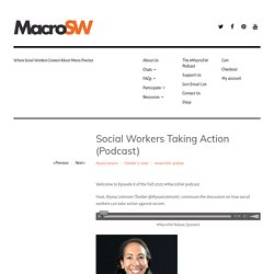 Social Workers Taking Action (Podcast)