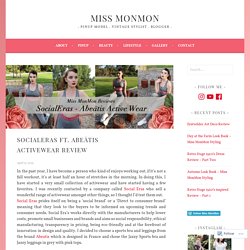 SocialEras ft. Abeātis Activewear Review – Miss MonMon