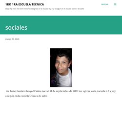 sociales