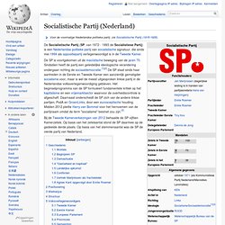 Socialistische Partij (Nederland)
