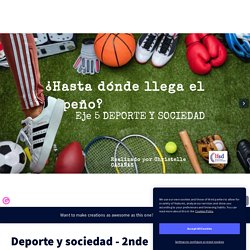 Deporte y sociedad - 2nde by christelle.casanas on Genially