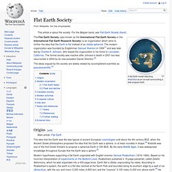 Flat Earth Society