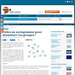 Faites un sociogramme pour dynamiser vos groupes !