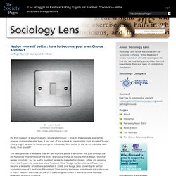 Sociology Lens » news. resources. commentary.