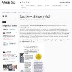 Socrative – så fungerar det! – Patricia Diaz