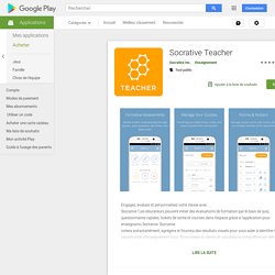 Socrative Teacher – Applications Android sur Google Play