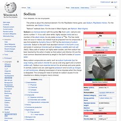 Sodium - Wiki