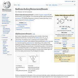Sodium dodecylbenzenesulfonate