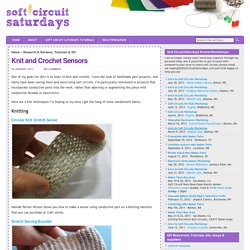 softcircuitsaturdays.com » Blog Archive » Knit and Crochet Sensors