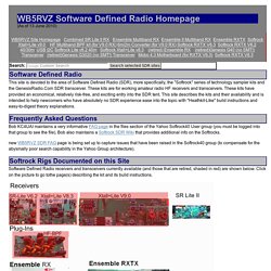 Softrock Software Defined Radio Homepage (www.wb5rvz.com)