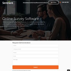 Online Survey Software Australia and New Zealand