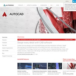 AutoCAD for Mac et Windows