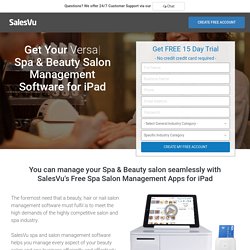 Free Beauty & Hair Salon Management Apps for iPad