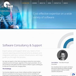 Get Software Consultancy & Support From Bell Integration