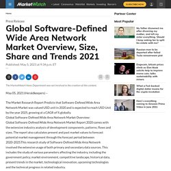 May 2021 Report on Global Software-Defined Wide Area Network Market Overview, Size, Share and Trends 2021