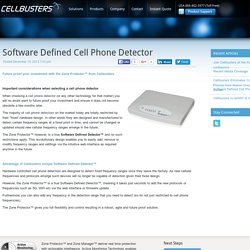 Software Defined Cell Phone Detector - News Cellbusters