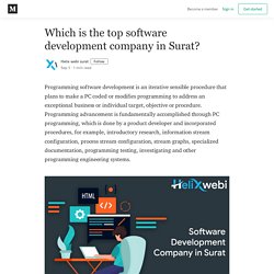 Which is the top software development company in Surat?