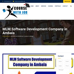 MLM Software Development Company in Ambala