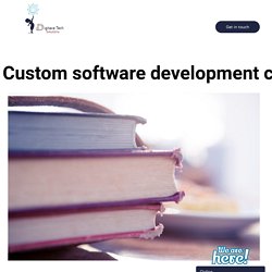 Custom Software Development Company in Noida - DigiTace Tech