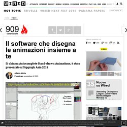 Il software che disegna le animazioni insieme a te