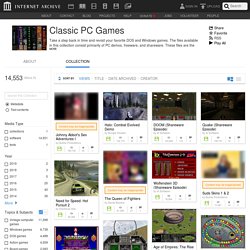 Classic PC Games : Free Software : Free Download, Borrow and Streaming