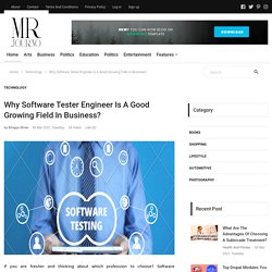 What Are The Benefits To Become A Software Tester Engineer?