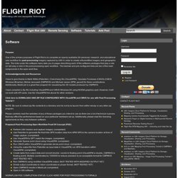 Software « FLIGHT RIOT