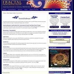Fractal Software : FractalFoundation.org