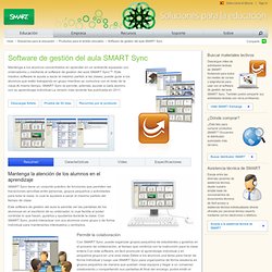 Software de gestión del aula SMART Sync - SMART Technologies