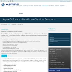 Aspire Software - Healthcare Services Solutions