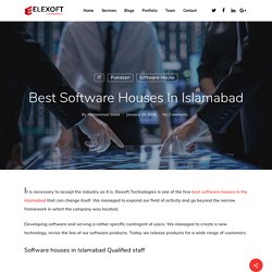 Best Software Houses in Islamabad