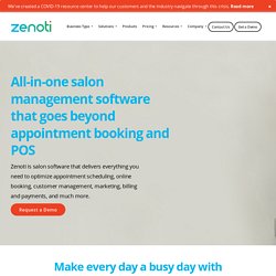 Salon Appointment Software