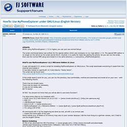 Thema anzeigen - HowTo: Use MyPhoneExplorer under GNU/Linux (English Version)