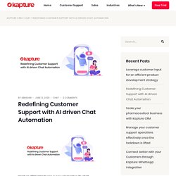 Powerful Chat automation Kapture CRM