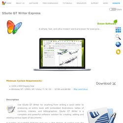 SSuite QT Writer Express