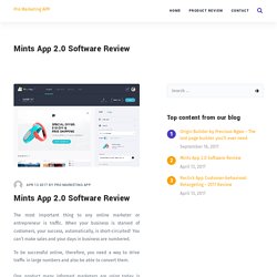 Mints App 2.0 Software Review