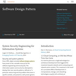 Software Design Pattern - an overview