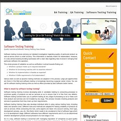 Best Online Software Testing Training Course