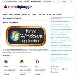 Best Windows Software