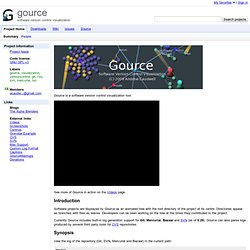 gource visualisation tool