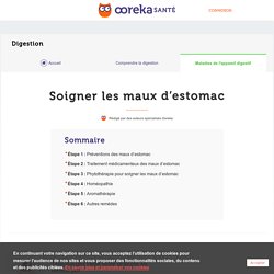 Soigner les maux d’estomac