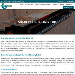 Solar Panel Cleaning kits for Sale