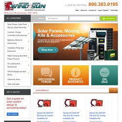 Solar Electric Power Systems For On & Off Grid