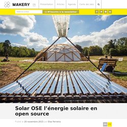 Solar OSE l’énergie solaire en open source