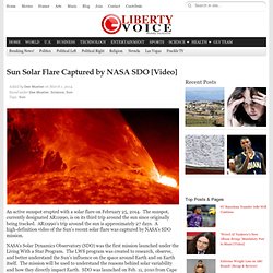 Feb 25, 2014 Sun Solar Flare Captured by NASA SDO [Video]