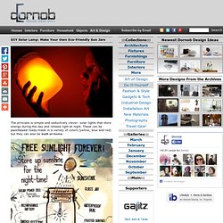 DIY Solar Lamp: Make Your Own Eco-Friendly Sun Jars « Dornob