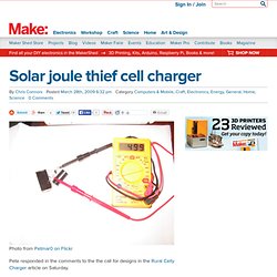 Solar Joule Thief