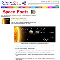 Fun Solar System Facts for Kids - Interesting Facts about the Solar System