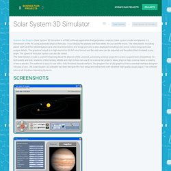 Solar System Science Fair Project